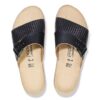 Almina in pelle naturale e materiale sintetico, nero Almina in pelle naturale e materiale sintetico, nero