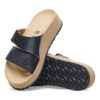 Almina in pelle naturale e materiale sintetico, nero Almina in pelle naturale e materiale sintetico, nero