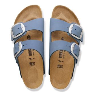 Arizona Big Buckle in pelle nabuk