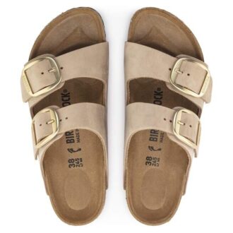 Arizona Big Buckle in pelle nabuk