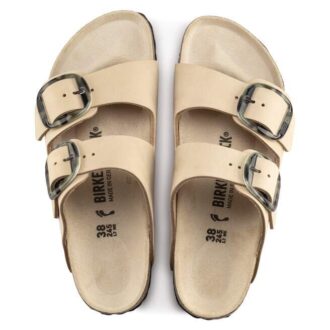 Arizona Big Buckle in pelle nabuk