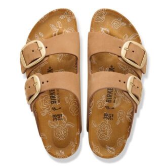Arizona Big Buckle in pelle nabuk