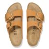 Arizona Big Buckle in pelle nabuk arancione bruciato