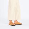 Arizona Big Buckle in pelle nabuk arancione bruciato
