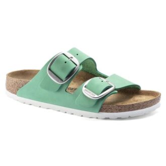 Arizona Big Buckle in pelle nabuk Bold Jade