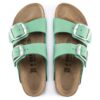 Arizona Big Buckle in pelle nabuk Bold Jade