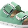 Arizona Big Buckle in pelle nabuk Bold Jade