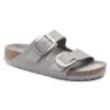 Arizona Big Buckle in pelle nabuk naturale