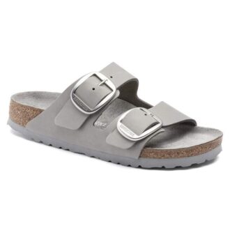 Arizona Big Buckle in pelle nabuk naturale