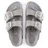 Arizona Big Buckle in pelle nabuk naturale