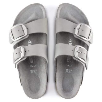 Arizona Big Buckle in pelle nabuk naturale