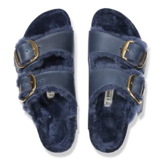 Arizona Big Buckle Shearling Natural Leather Oiled