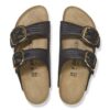 Arizona Big Buckle Tessuto Raffia Nero Arizona Big Buckle Tessuto Raffia Nero