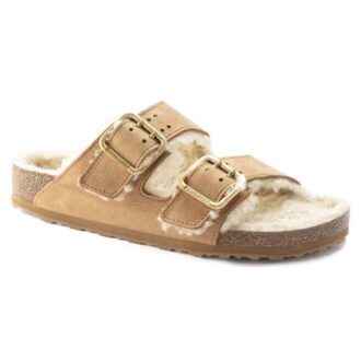 Arizona Bold in pelle naturale e shearling