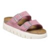 Arizona Chunky in pelle scamosciata rosa confetto Arizona Chunky in pelle scamosciata rosa confetto
