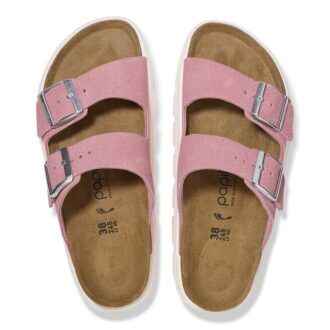 Arizona Chunky in pelle scamosciata rosa confetto