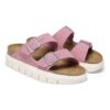 Arizona Chunky in pelle scamosciata rosa confetto Arizona Chunky in pelle scamosciata rosa confetto