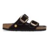 Arizona con Big Buckle, bordino, rivetti, logo in tessuto e velluto nero Arizona con Big Buckle, bordino, rivetti, logo in tessuto e velluto nero