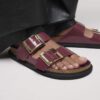 Arizona Droplet Buckle in pelle naturale verniciata Arizona Droplet Buckle in pelle naturale verniciata