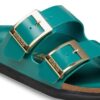 Arizona Droplet Buckle in pelle naturale verniciata Arizona Droplet Buckle in pelle naturale verniciata