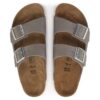 Arizona Flex Platform in pelle nabuk grigio tortora Arizona Flex Platform in pelle nabuk grigio tortora