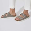 Arizona Flex Platform in pelle nabuk grigio tortora Arizona Flex Platform in pelle nabuk grigio tortora
