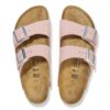 Arizona Flex Platform in pelle nabuk rosa tenue Arizona Flex Platform in pelle nabuk rosa tenue