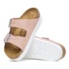 Arizona Flex Platform in pelle nabuk rosa tenue Arizona Flex Platform in pelle nabuk rosa tenue