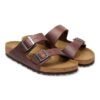 Arizona Grip in pelle Vintage Wood Roast