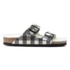 Arizona in pelle scamosciata e montone – Plaid bianco Arizona in pelle scamosciata e montone – Plaid bianco