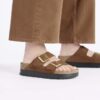 Arizona Pap Flex con plateau in pelle nabuk Arizona Pap Flex con plateau in pelle nabuk