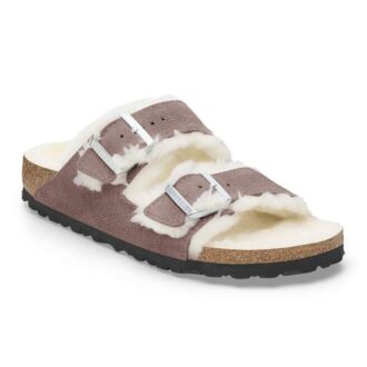 Arizona Shearling Pelle scamosciata-montone Viola sbiadito
