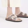 Arizona Shearling Pelle scamosciata-montone Viola sbiadito Arizona Shearling Pelle scamosciata-montone Viola sbiadito