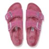 Arizona Shearling Pelle scamosciata-Pelle di montone Tulip fucsia