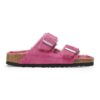 Arizona Shearling Pelle scamosciata-Pelle di montone Tulip fucsia