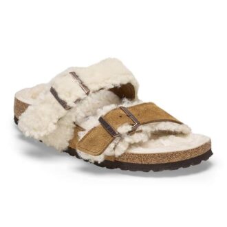 Arizona Teddy in pelle scamosciata e pelliccia