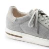 Bend Low in pelle naturale e tessuto