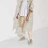 Bend Low in pelle naturale e tessuto