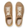 Bend Low in pelle scamosciata goffrata