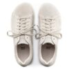Bend Low in pelle scamosciata goffrata
