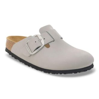 Boston Big Buckle in pelle nabuk