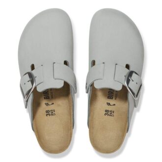 Boston Big Buckle in pelle nabuk
