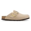 Boston Big Buckle in pelle nabuk Boston Big Buckle in pelle nabuk