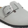 Boston Big Buckle in pelle nabuk Boston Big Buckle in pelle nabuk