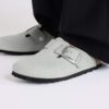 Boston Big Buckle in pelle nabuk Boston Big Buckle in pelle nabuk