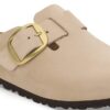 Boston Big Buckle in pelle nabuk Boston Big Buckle in pelle nabuk