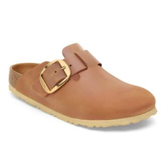 Boston Big Buckle in pelle naturale oliata