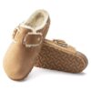 Boston Bold in pelle naturale e shearling Boston Bold in pelle naturale e shearling
