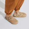 Boston Bold in pelle naturale e shearling Boston Bold in pelle naturale e shearling