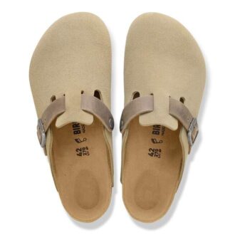 Boston Bs in pelle mista